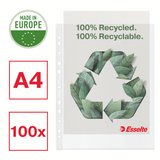 Lomme recycled 100my PP præg A4 maxi (100)