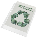 Lomme recycled 100my PP præg A4 maxi (50)