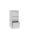 Sarpsborg Metall ASM Arkivskab dybde 630mm 3 skuffer RAL7035 – Arkivskabe