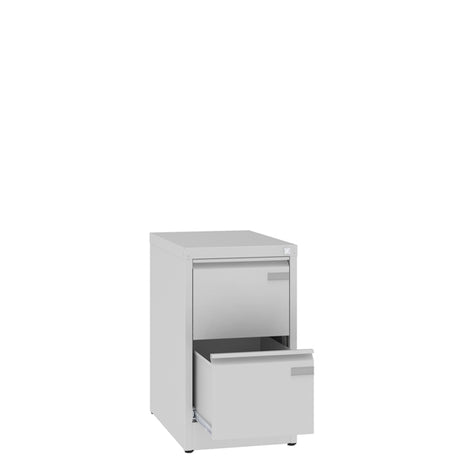 ASM Arkivskab dybde 630mm 2 skuffer RAL7035 – image 1