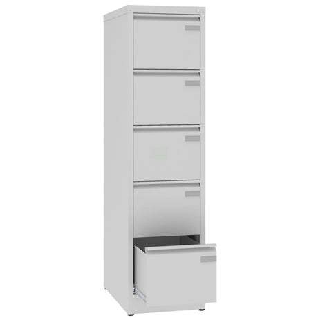 ASM Arkivskab dybde 630mm 5 skuffer RAL7035 – image 1