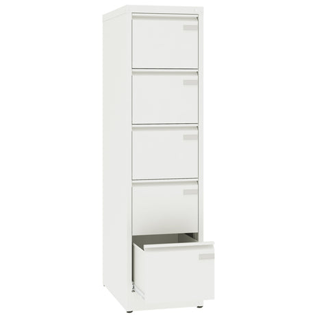 ASM Arkivskab dybde 630mm 5 skuffer RAL9010 – image 1