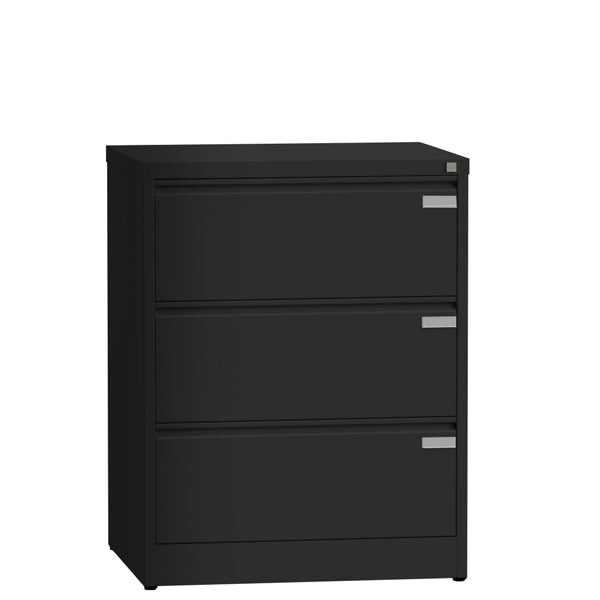 Sarpsborg Metall ASM Arkivkabinet 3 skuffer RAL9005 – Arkivskabe