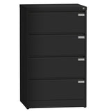 ASM Arkivkabinet 4 skuffer RAL9005 – image 1