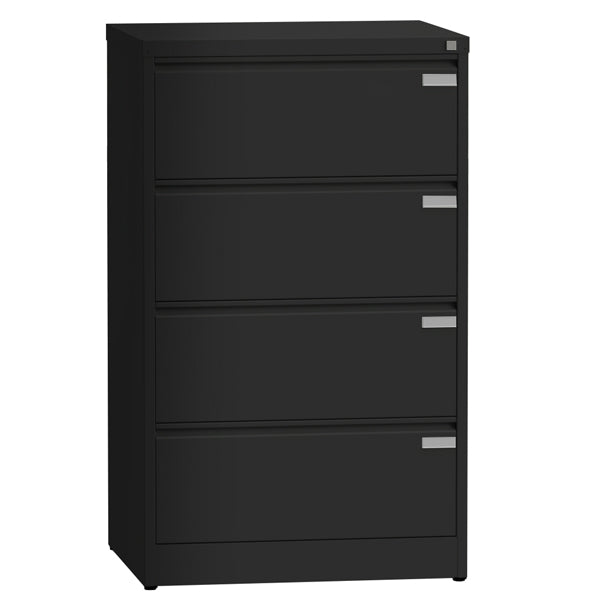 Sarpsborg Metall ASM Arkivkabinet 4 skuffer RAL9005 – Arkivskabe