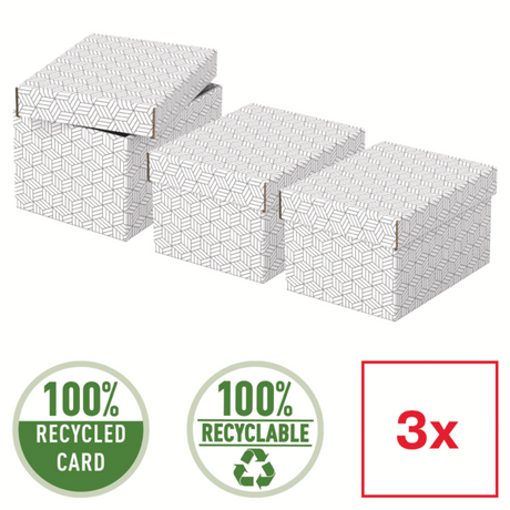 Opbevaringsboks Esselte Home S hvid (3)