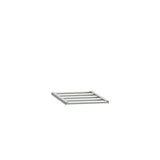 Skohylde til garderobe B300xD550 mm lysegrå