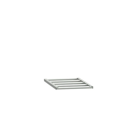 Skohylde til garderobe B300xD550 mm lysegrå – image 1