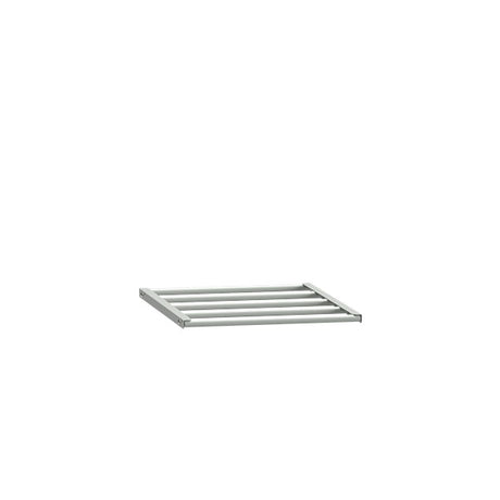 Skohylde til garderobe B400xD550 mm lysegrå – image 1