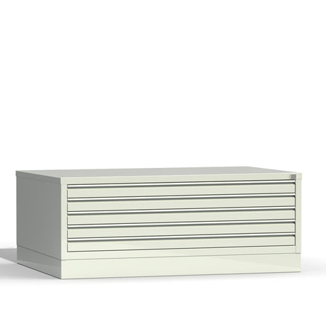 Tegningsskab RSM A0 5 skuffer inkluderet sokkel – image 2