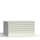 Tegningsskab RSM A1 5 skuffer inkluderet sokkel – image 2