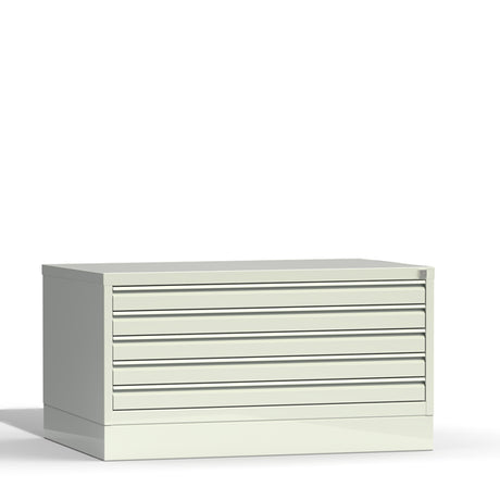 Tegningsskab RSM A1 5 skuffer inkluderet sokkel – image 2