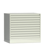 Tegningsskab RSM A1 10 skuffer inkluderet sokkel – image 2