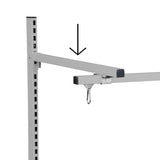 Arm, fast til c-profilskinne – image 2