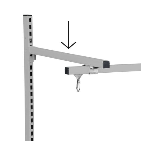 Arm, fast til c-profilskinne – image 2