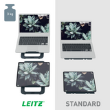 Leitz Ergo laptop stand flat dark grey