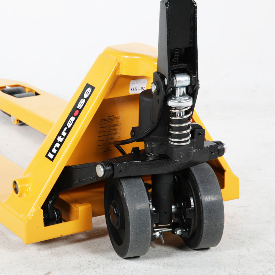 Palleløfter VL 3000kg 1150mm Polyuretan Boggie Håndbremse – image 3