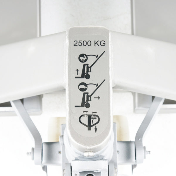 Palleløfter PT 2500kg 1130mm Nylon Single Rustfri/Galv