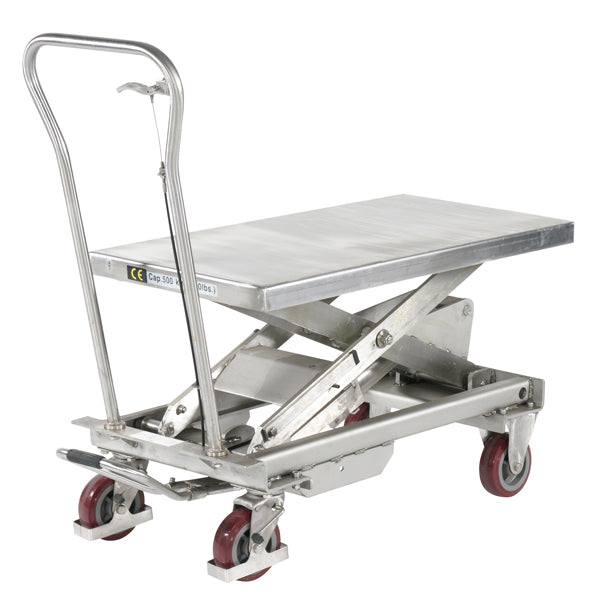 Intra Materialhantering Mobilt løftebord BSS 520x1010mm 500 kg – Løfteborde (billede 1)