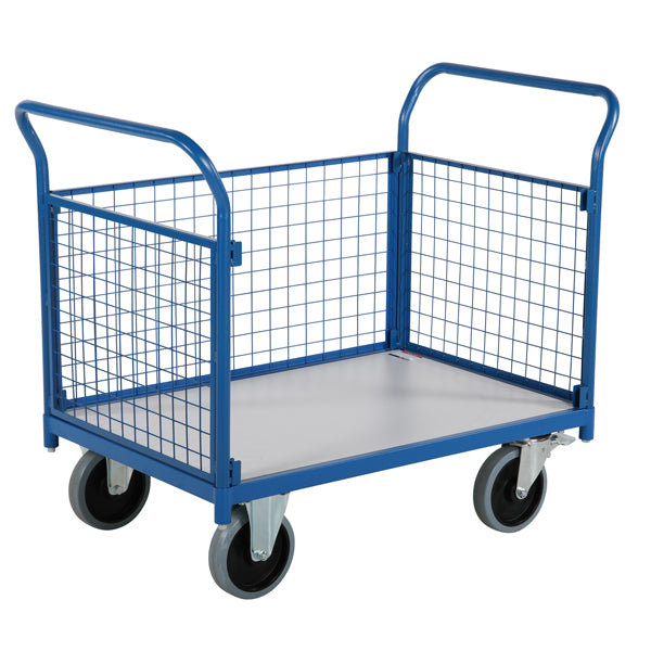 Intra Materialhantering Transportvogn, plan PV1 455x835mm 800kg – Transportvogne (billede 5)