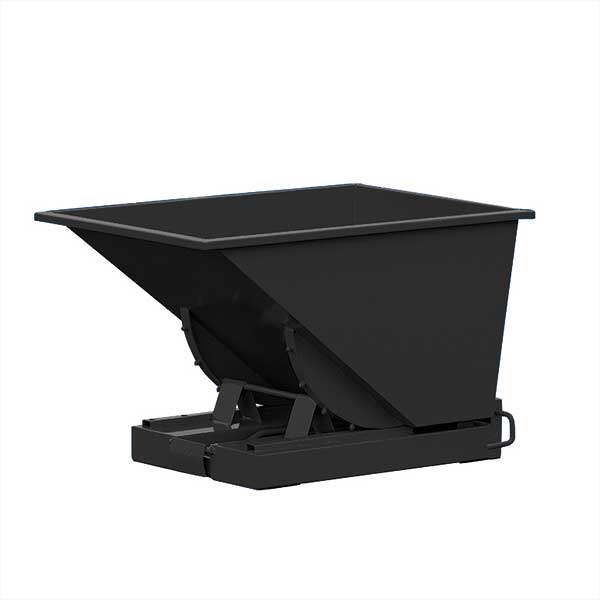 Intra Materialhantering Tipcontainer Std 300l 1500kg Sort – Tipcontainere