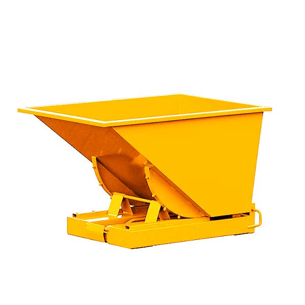 Intra Materialhantering Tipcontainer Std 300l 1500kg Gul – Tipcontainere