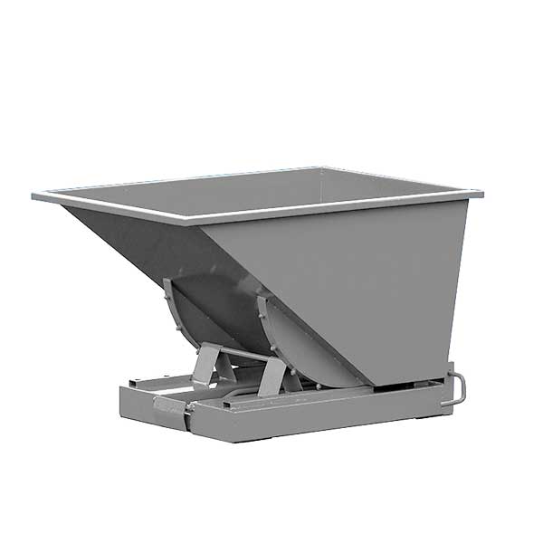 Tipcontainer Std 300l 1500kg Grå