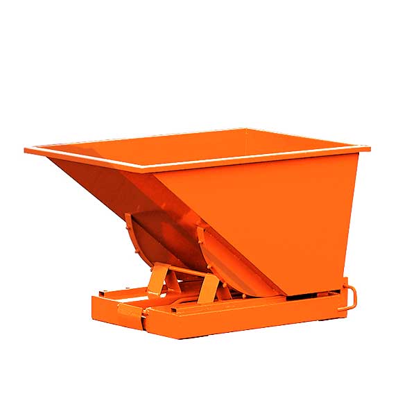 Intra Materialhantering Tipcontainer Std 300l 1500kg Orange – Tipcontainere