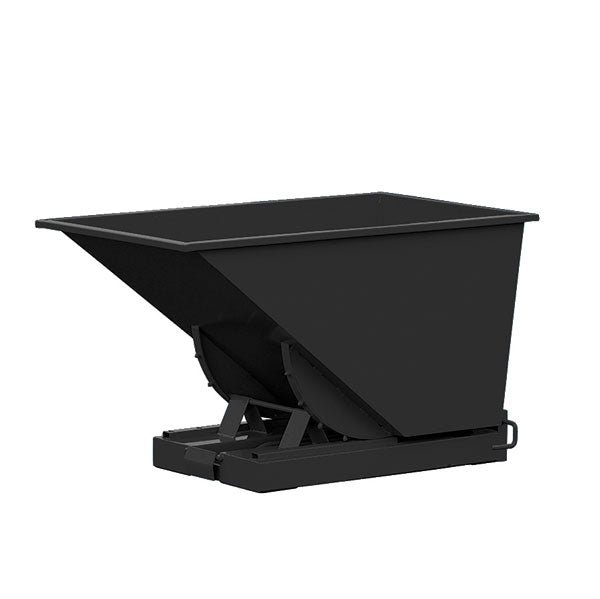 Intra Materialhantering Tipcontainer Std 600l 2000kg Sort – Tipcontainere