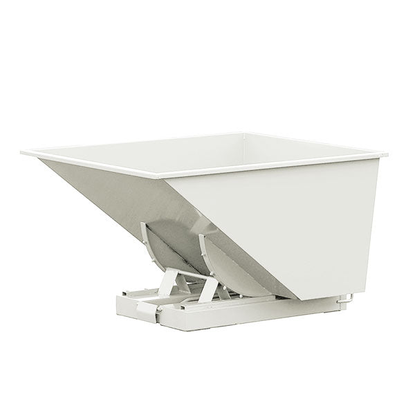 Tipcontainer Std 900l 2000kg Hvid