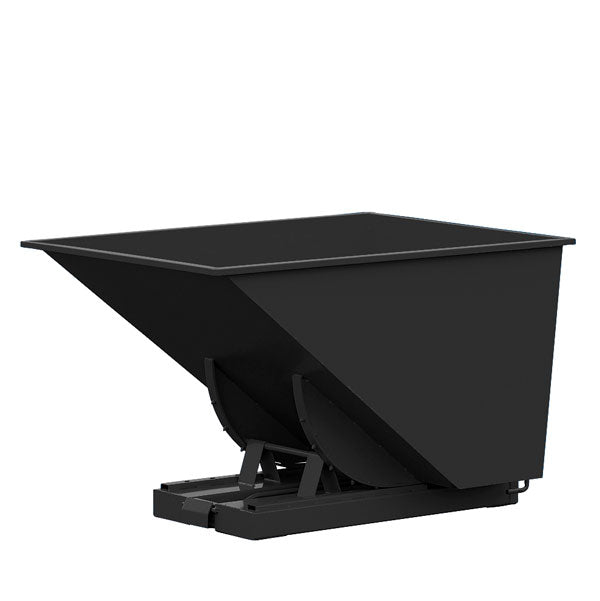 Tipcontainer Std 1100l 2000kg Sort – image 1