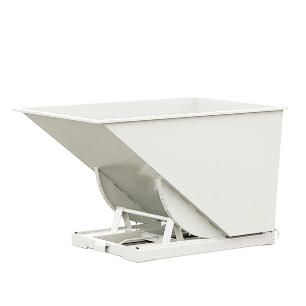 Intra Materialhantering Tipcontainer Std 1600l 2000kg Hvid – Tipcontainere