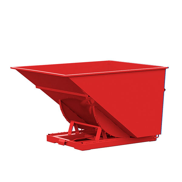 Tipcontainer Std 2500l 2000kg Rød