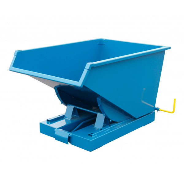 Intra Materialhantering Tipcontainer HD 300l 2500kg Blå – Tipcontainere (billede 1)