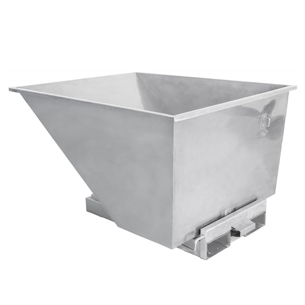 Tipcontainer SS304 900l 600kg Rustfri