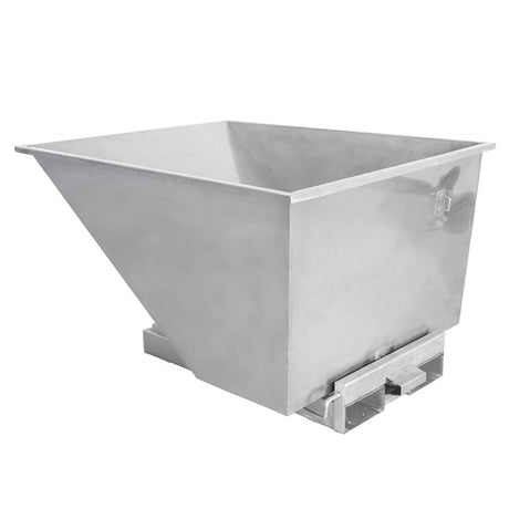 Tipcontainer SS304 900l 600kg Rustfri