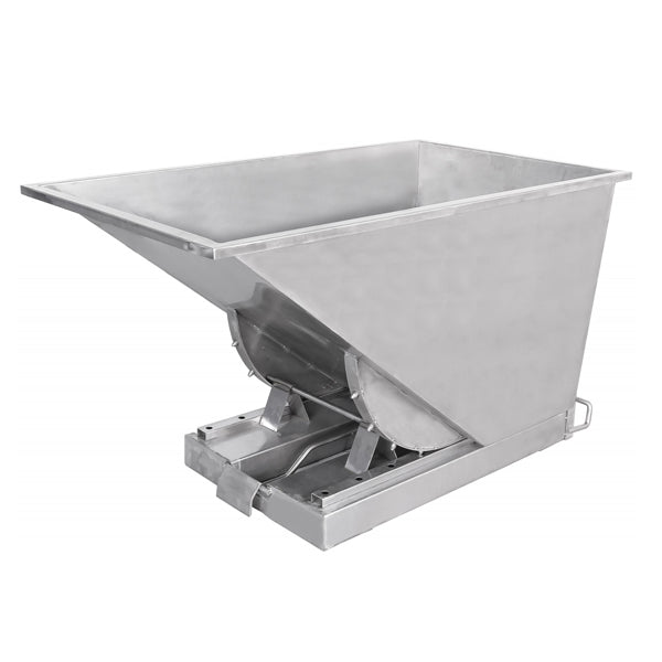 Intra Materialhantering Tipcontainer SS316 600l 600kg Rustfri – Tipcontainere (billede 1)