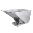 Intra Materialhantering Tipcontainer SS316 1100l 600kg Rustfri – Tipcontainere (billede 1)