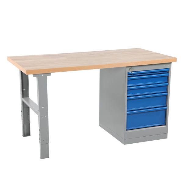 Intra Materialhantering Arbejdsbord IWE3 1600x800mm Eg – Arbejdsborde (billede 1)