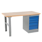 Intra Materialhantering Arbejdsbord IWE3 1600x800mm Eg – Arbejdsborde (billede 1)