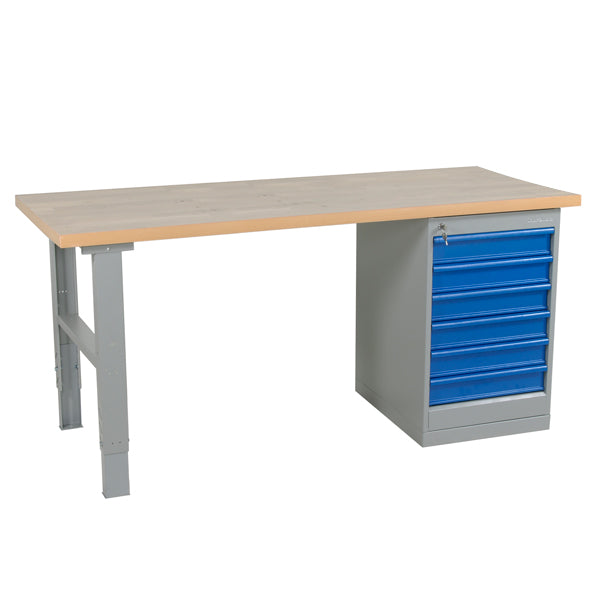 Arbejdsbord IWE4 2000x800mm Eg – image 1