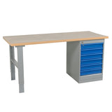 Intra Materialhantering Arbejdsbord IWE4 2000x800mm Eg – Arbejdsborde (billede 1)
