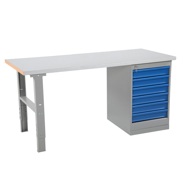 Intra Materialhantering Arbejdsbord IWE4 2000x800mm Stål – Arbejdsborde (billede 1)