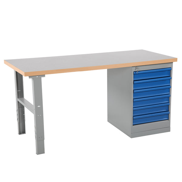 Intra Materialhantering Arbejdsbord IWE4 2000x800mm Vinyl – Arbejdsborde (billede 1)