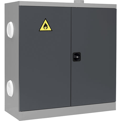 Kemikalieskab SMV 1040x1000x435mm, RAL7004/7024 – image 1