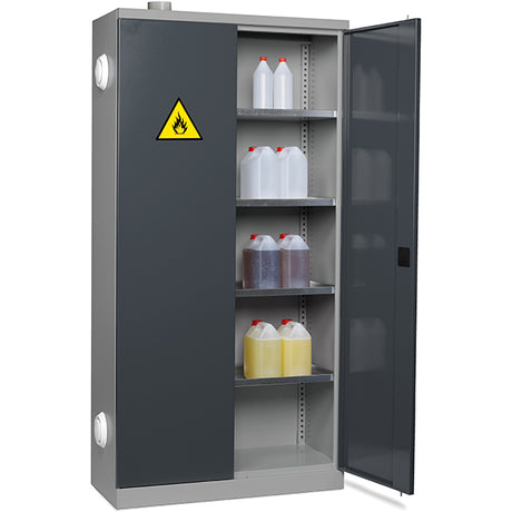 Kemikalieskab SMV 1990x1000x435mm, RAL7004/7024 – image 1