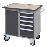 Værkstedsvogn GBB med skab og 5 Skuffer – image 2