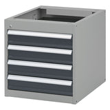 Skuffesektion BS1 4 skuffer Alt.2 – image 1