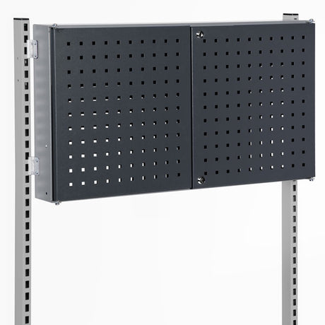 Værktøjsskab perforeret CC900 højde 475mm, RAL7024 – image 1