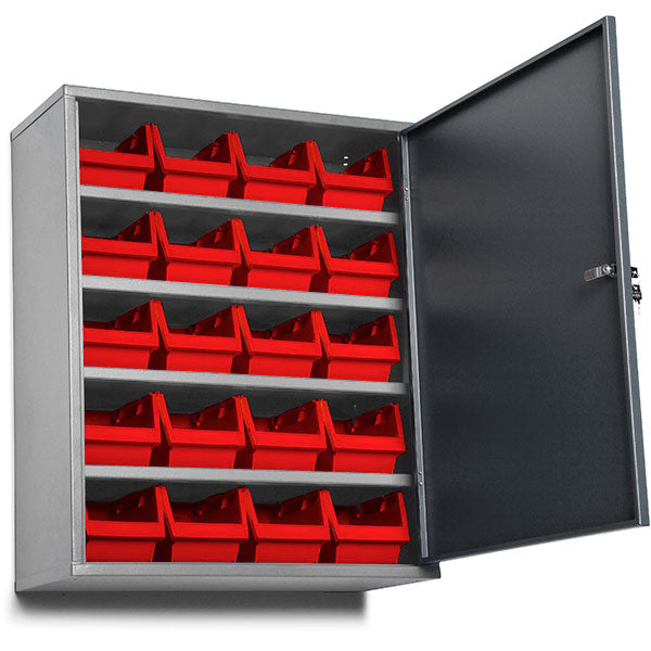 GBP Værktøjsskab BoxIT 660x275x800mm, RAL7024 – Værktøjsskabe (billede 2)